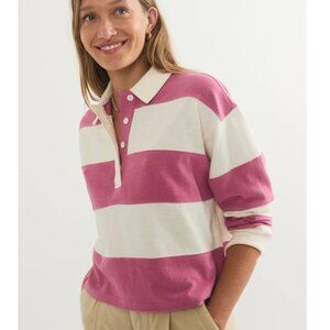 Marine Layer Rugby Crop Polo